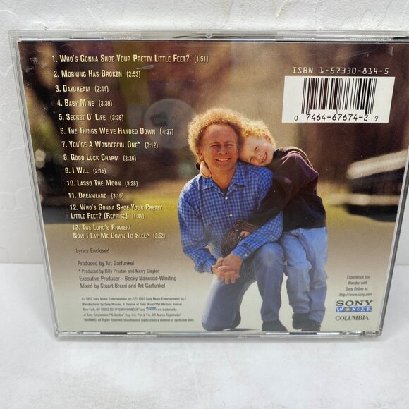 1997 Art Garfunkel Songs From A Parent To A Child Album CD Jewel Case 13 Tracks - Picture 4 of 5